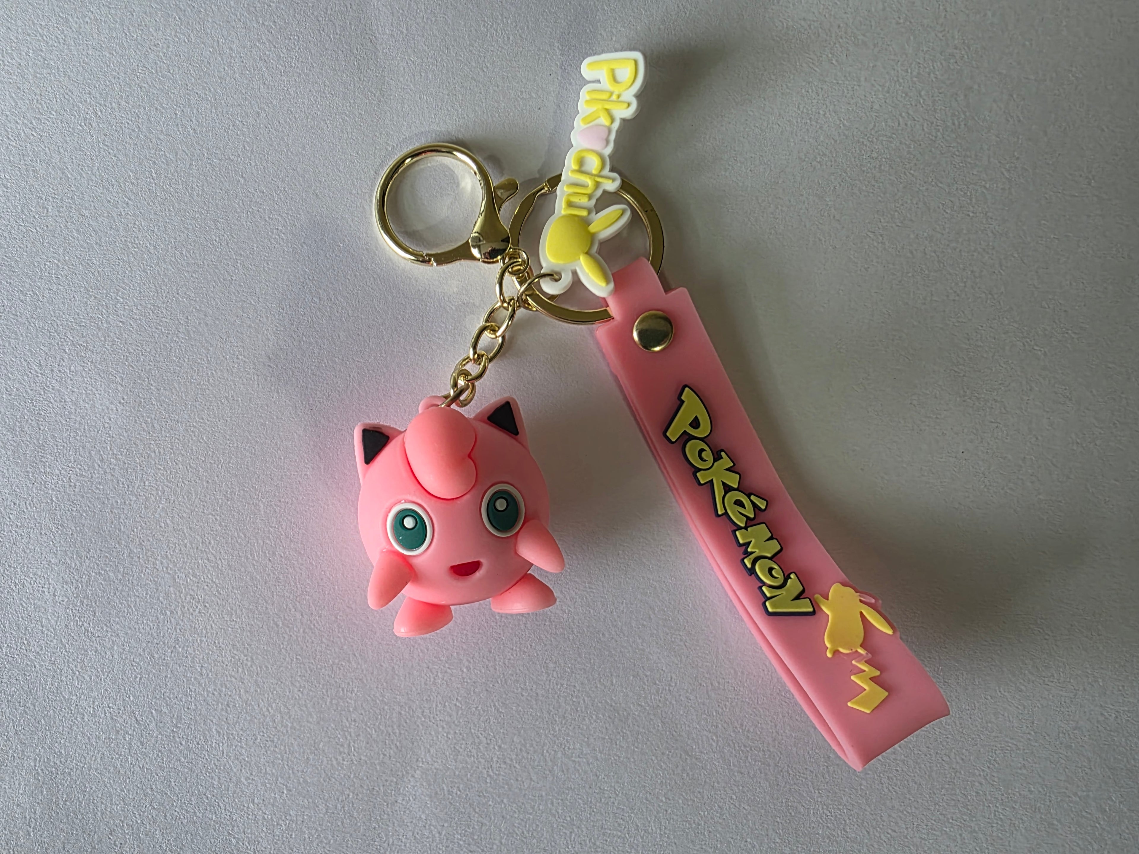 Pokémon 3D Figure Keychains – 7-Pack Claw Machine Prize