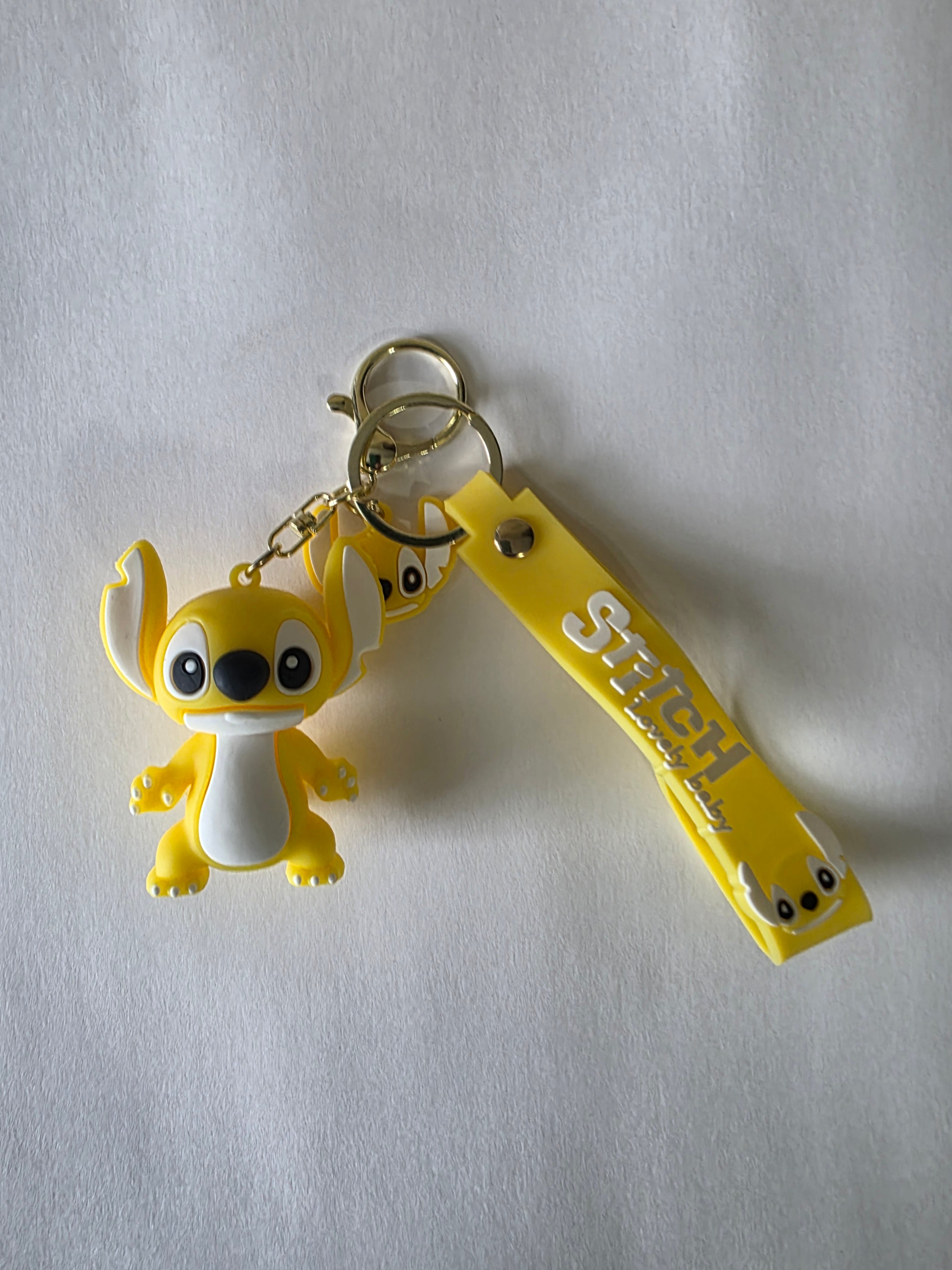 Stitch 3D Figure Keychains – 5-Pack Claw Machine Prize