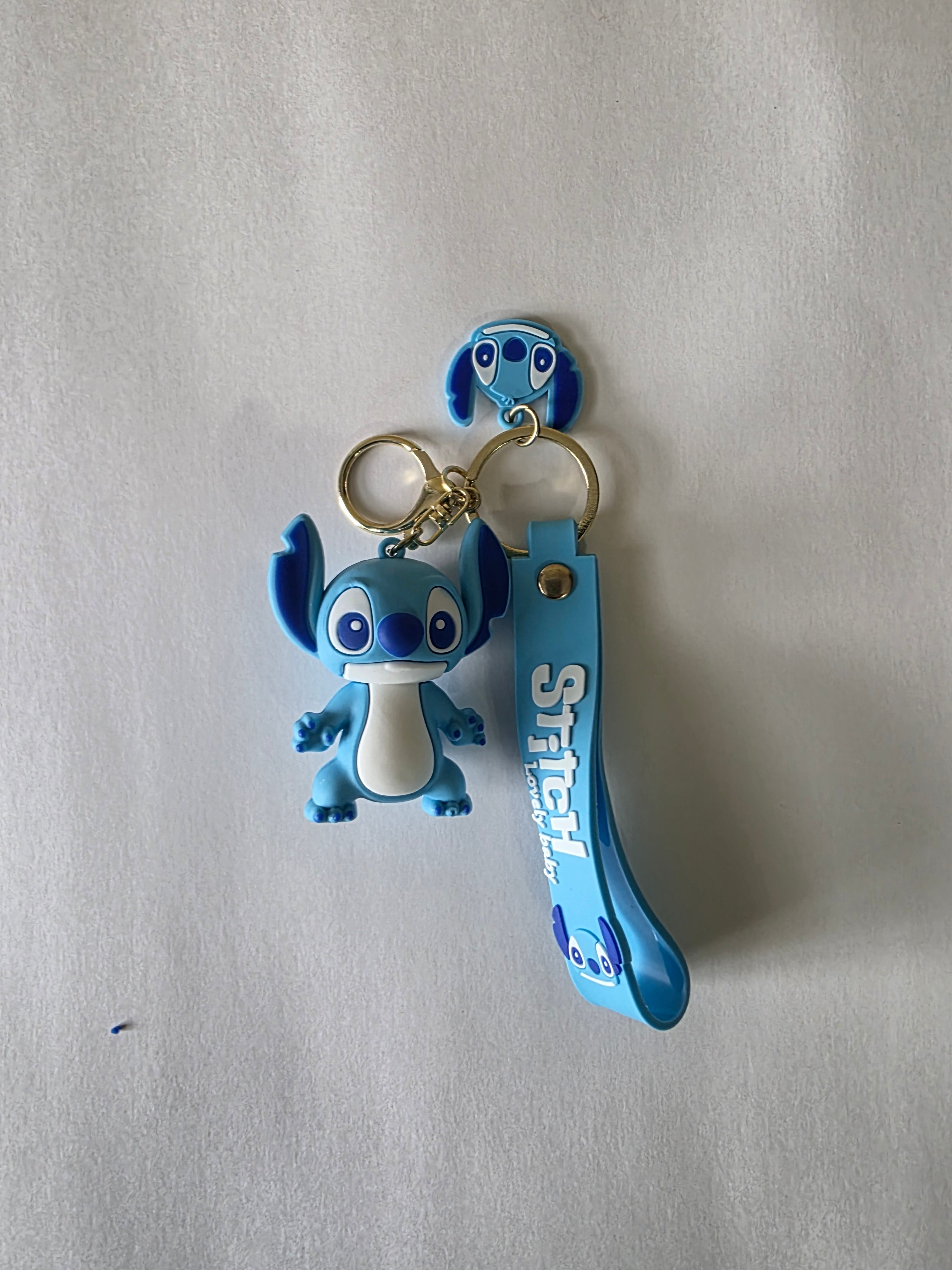 Stitch 3D Figure Keychains – 5-Pack Claw Machine Prize