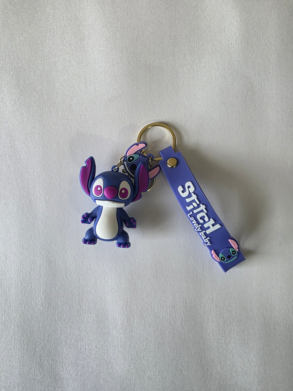 Stitch 3D Figure Keychains – 5-Pack Claw Machine Prize