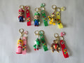 Super Mario Bros. 3D Figure Keychains – 6-Pack Claw Machine Prize