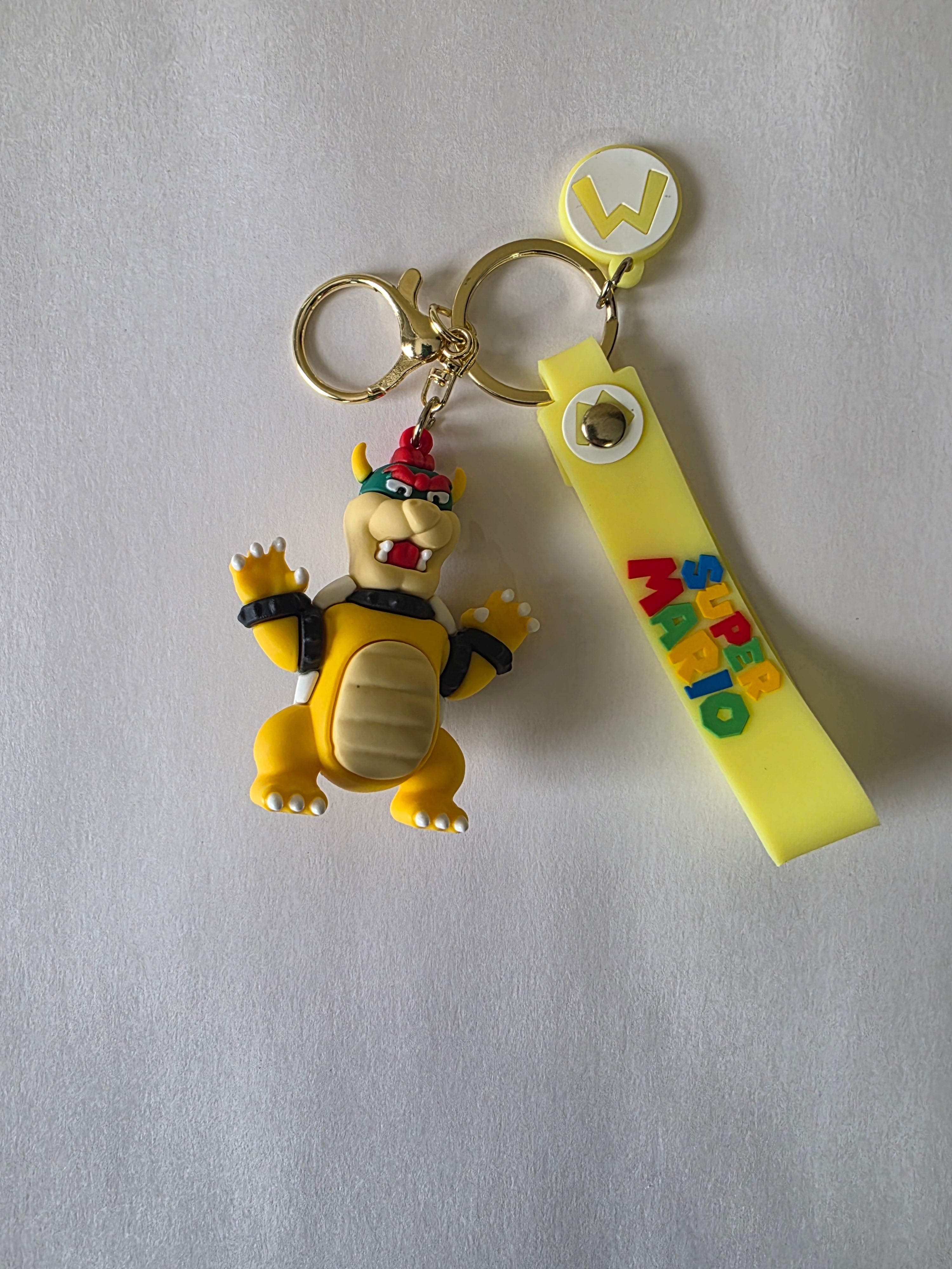 Super Mario Bros. 3D Figure Keychains – 6-Pack Claw Machine Prize