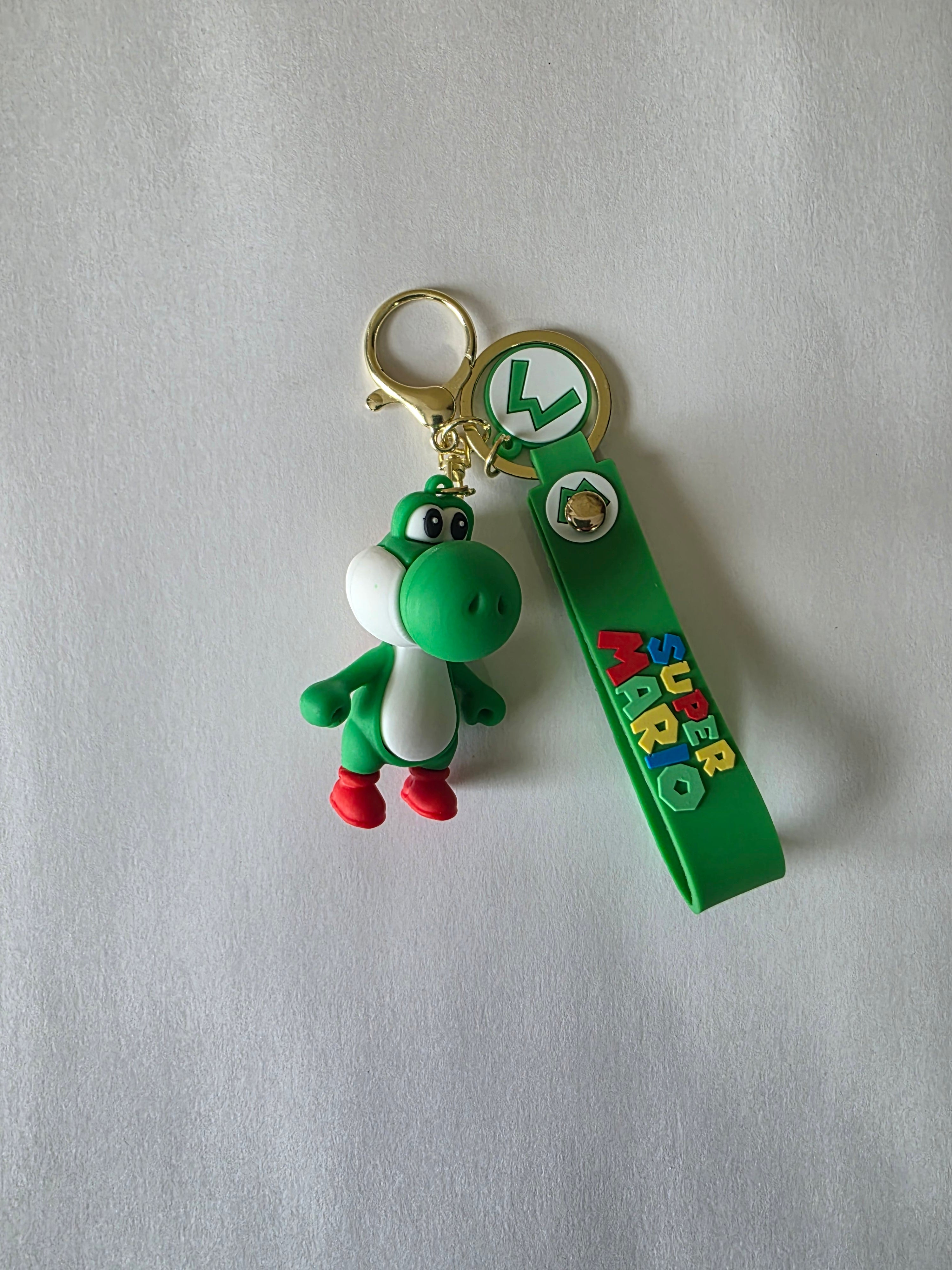 Super Mario Bros. 3D Figure Keychains – 6-Pack Claw Machine Prize