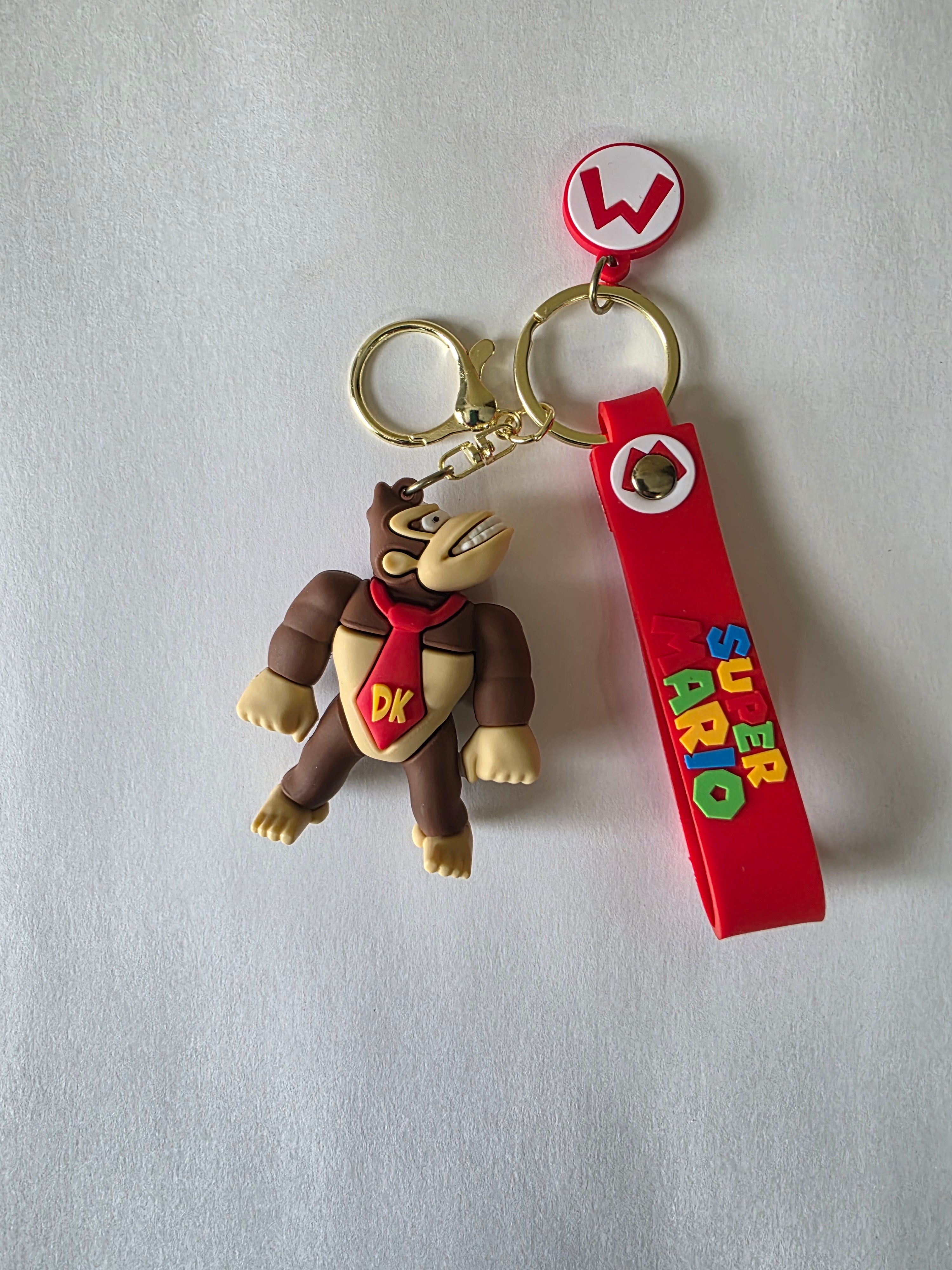 Super Mario Bros. 3D Figure Keychains – 6-Pack Claw Machine Prize