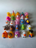 Novelty Character Rubber Ducks – 25-Pack Claw Machine Prize